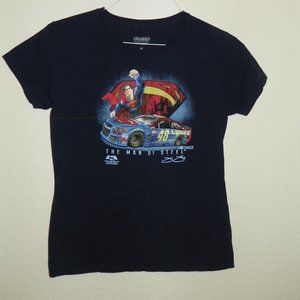 Superman T shirt Race Car Jimmie Johnson #48